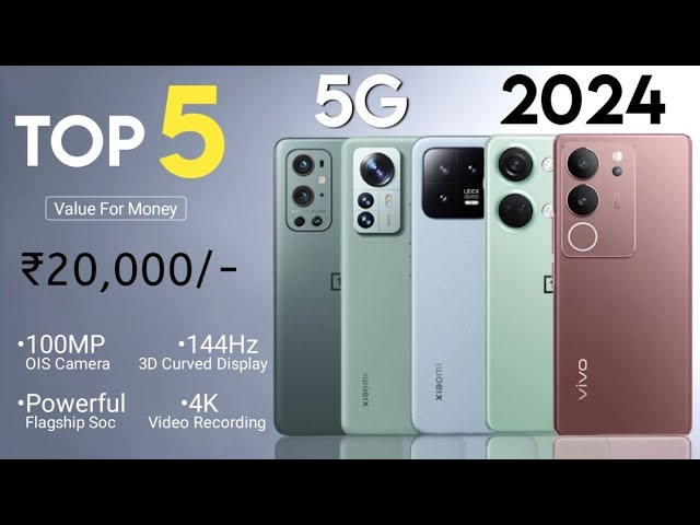 top 5 phones that gives more feature in an affordable range